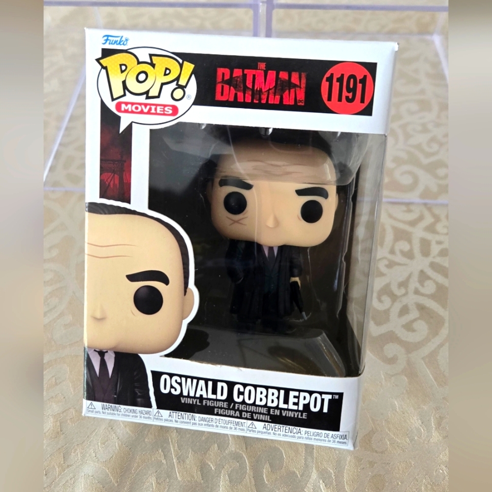 Oswald Cobblepot 1191 FUNKO • Batman • Plus EcoTek Protector Box